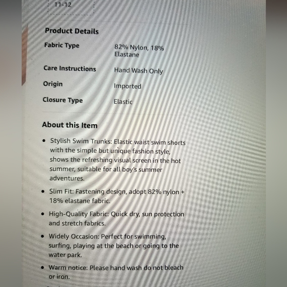 NWT BOYS SWIM JAMMERS YOUTH TRUNKS RASH GUARD UPF 50 QUICK DRY SWIM SUIT - Picture 4 of 9